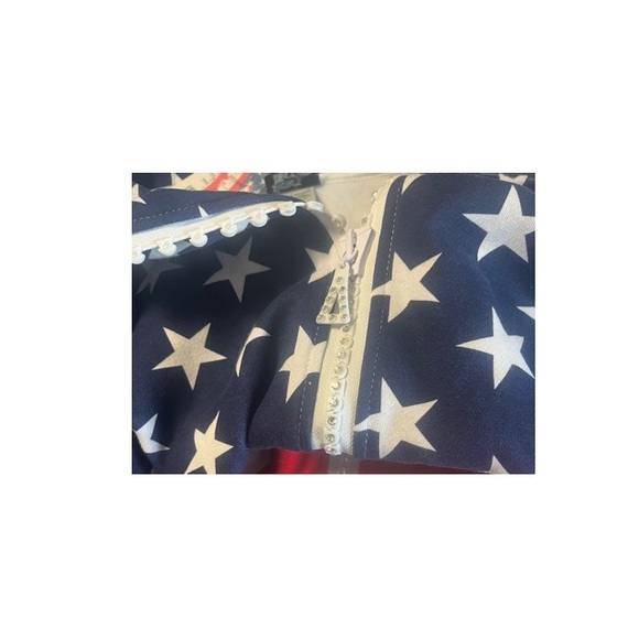 Isaac’s Designs American Flag Jacket NWT - Picture 3 of 5